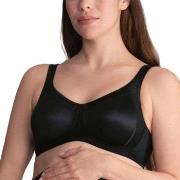 Anita BH Basic Maternity Bra Svart G 75 Dame