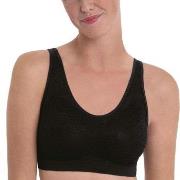 Anita Care BH Essential Lace Post Mastectomy Bralette Svart X-Small Da...