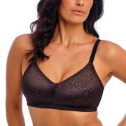 Wacoal BH Back Appeal Wire Free Bra Svart polyamid F 75 Dame