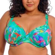 Elomi Toyama Tides Underwire Plunge Bikini Top Mixed F 80 Dame