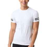 Björn Borg Performance Tee Hvit polyester Small Herre