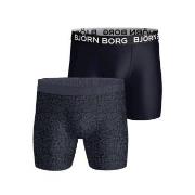 Björn Borg 2P Sports Microfiber Stretch Boxers Mixed polyester Large H...
