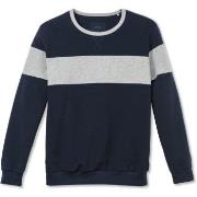 Calida Remix Sweatshirt Marine/Grå bomull Large Herre
