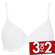 Damella BH Sarah Underwire Bra Hvit polyester F 80 Dame