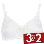 Damella BH Vera Soft Bra Hvit polyester F 70 Dame