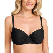 Damella Grace Wavy Bikini Bra Svart B/C 48 Dame