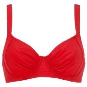 Damella Sophia Basic Underwired Bikini Bra Rød polyester F 38 Dame
