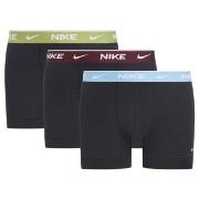 Nike 3P Everyday Essentials Cotton Stretch Trunk D1 Svart/Rød bomull L...