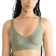 Sloggi BH ZERO Feel Bliss Soft Bra Grønn/Khaki X-Large Dame