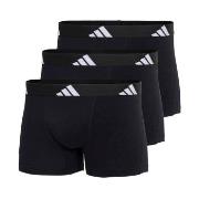 adidas 3P Active Flex Cotton Trunk Svart bomull Large Herre