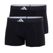 adidas 2P Active Flex Cotton Body Trunk Svart bomull XX-Large Herre