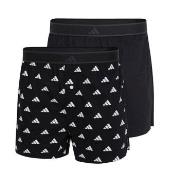 adidas 2P Active Woven Boxer Svart Mønster bomull Large Herre