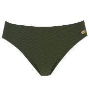 Damella Brigitte Textured Bikini Brief Mørkgrørnn  nylon 38 Dame