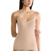 Sloggi GO Daily Cotton Spaghetti Top Beige bomull Medium Dame