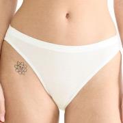 Sloggi Truser 2P GO Sense High Leg Briefs Elfenben modal Small Dame