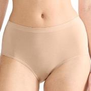 Sloggi Truser 2P GO Sense High Waist Briefs Beige modal XX-Large Dame
