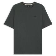 BOSS Waffle T Shirt Mørkgrørnn  Large Herre