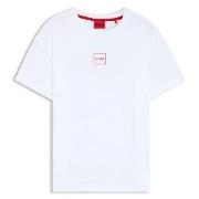 HUGO Laze T-Shirt Hvit bomull Medium Herre