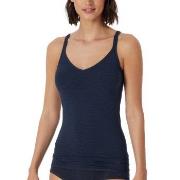 Schiesser Personal Fit Spaghetti Top Mørkblå 3XL Dame