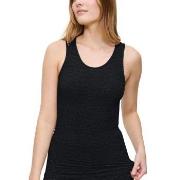 Triumph Beauty Layers Wool Tank Top Svart ull Large Dame