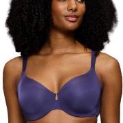 Triumph BH BMU Illusion Curve Minimizer Bra Mørkelilla E 90 Dame