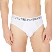 Armani Logo Brief Hvit bomull X-Large Herre