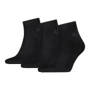 Calvin Klein Strømper 3P Classic Quarter Socks For Men Svart Str 39/42...