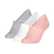 Calvin Klein Strømper 3P Footie Socks For Women Rosa/Grå Str 35/38 Dam...