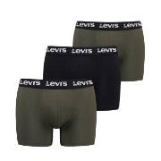 Levis 3P Repeat Logo Boxer Brief Multi Mixed bomull X-Large Herre
