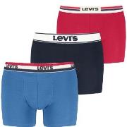 Levis 3P Gift Icon Combi Boxer Blå/Rød bomull X-Large Herre