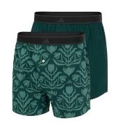 adidas 2P Active Woven Boxer Grønn bomull Large Herre