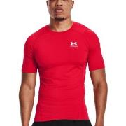 Under Armour HeatGear SS Compression Shirt Rød Small Herre