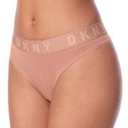 DKNY Truser Cozy Boyfriend Thong Rosa Medium Dame