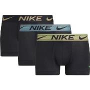 Nike 3P Everyday Essentials Micro Trunks Blå/Grønn polyester X-Large H...