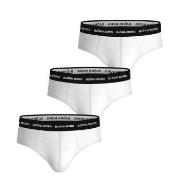 Björn Borg 3P Cotton Stretch Briefs Hvit bomull XX-Large Herre