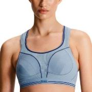Shock Absorber BH Ultimate Run Bra Blå/Lysblå polyamid H 85 Dame