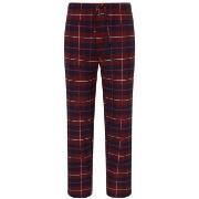 Jockey Pants Flannel Marine/Rød bomull X-Large Herre
