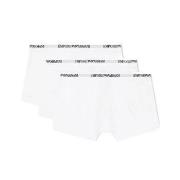 Armani Stretch Jersey Boxer Briefs 3P Hvit bomull X-Large Herre