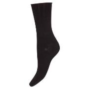Decoy Strømper 2P Fine Knit Cotton Socks Svart Strl 37/41 Dame