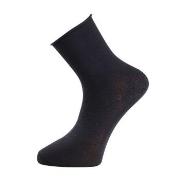 Trofe Cotton Solid Sock Strømper 2P Svart Strl 37/41 Dame
