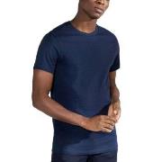 Bread and Boxer Cotton Crew Neck Blå økologisk bomull XX-Large Herre