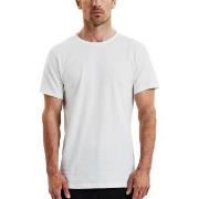 Bread and Boxers Lightweight Crew Neck Tee 2P Hvit økologisk bomull X-...