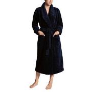 Calida Cosy Shower Bathrobe With Pockets Mørkblå Medium Dame