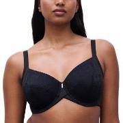 Chantelle BH EasyFeel Very Covering Underwired Bra Svart nylon C 85 Da...