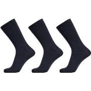 Egtved Strømper 3P Organic Cotton Socks Marine Str 40/45