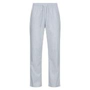 Resteröds Sandman Pyjama Pants Lysblå Stripet bomull X-Large Herre