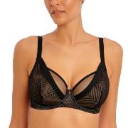 Freya BH Tailored UW High Apex Plunge Bra Svart J 85 Dame