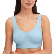 Calida BH Elastic Top Isblå bomull Small Dame