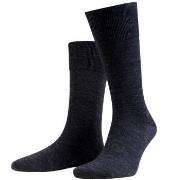 Amanda Christensen Strømper Icon Merino Wool Sock Antracit Str 45/46