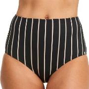 Swegmark Portofino High Waist Bikini Briefs Svart stripet 46 Dame